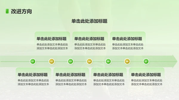绿色插画风初中体育与健康课件通用PPT模板