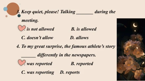 Module 6 Eating together Unit 3 Language in use  课
