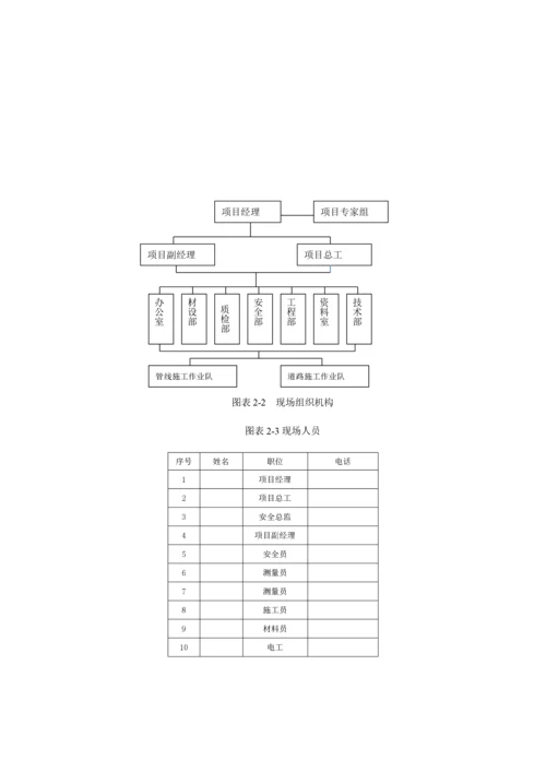 道路及雨污水改造工程施工组织设计.docx