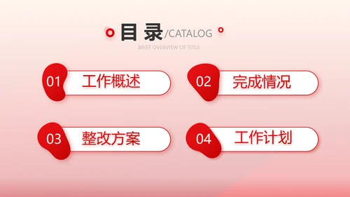 红色医疗耳科工作汇报动态PPT模板