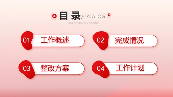 红色医疗耳科工作汇报动态PPT模板