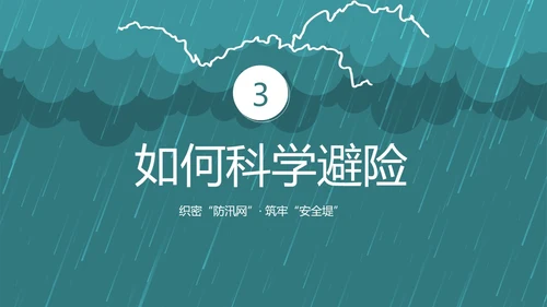 防洪防汛安全教育知识培训PPT课件
