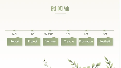 绿色清新青春主题演讲比赛动态PPT模板