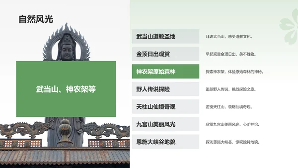 绿色扁平风旅游出行计划旅游攻略PPT模板