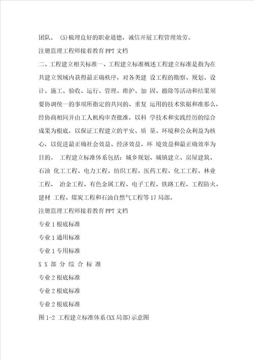 注册监理工程师继续教育1