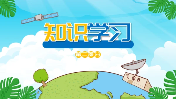 人教版地理《常见的天气系统》通用PPT模板