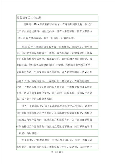 业务员年终工作总结.doc20210319122453