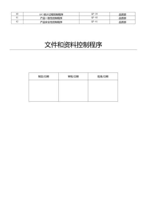 IATF16949程序文件全套.docx