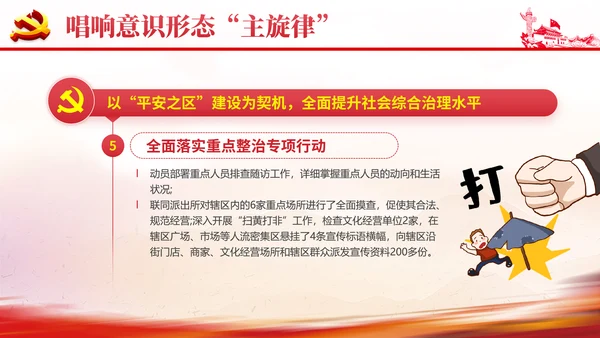 社区意识形态报告PPT党课课件