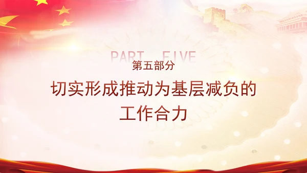 学习贯彻整治形式主义为基层减负若干规定学习PPT