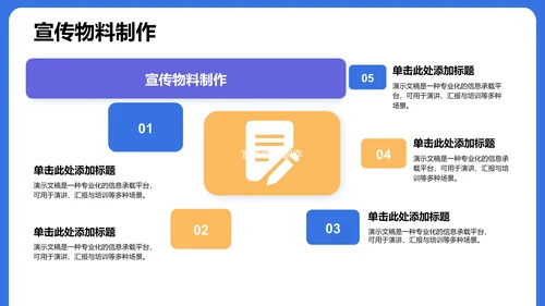 学术会议活动策划PPT模板
