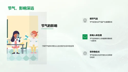 小暑科学生活调整PPT模板