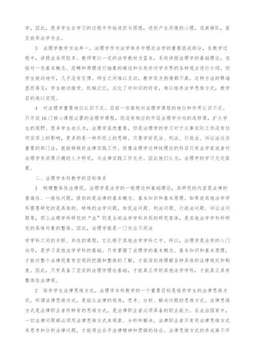 对法理学本科教学改革的思考.docx