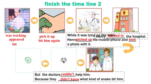 公开课Module 8 Accidents Unit 2 I was trying to pick 