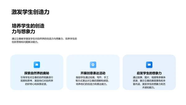 立春教学实践分享PPT模板