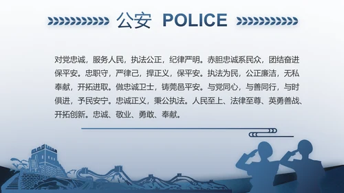 警察教育整顿心得体会动态PPT模板
