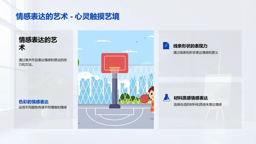 美术教学概览PPT模板