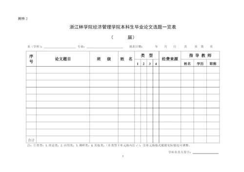 浙江林学院经济管理学院本科生毕业论文管理规.docx