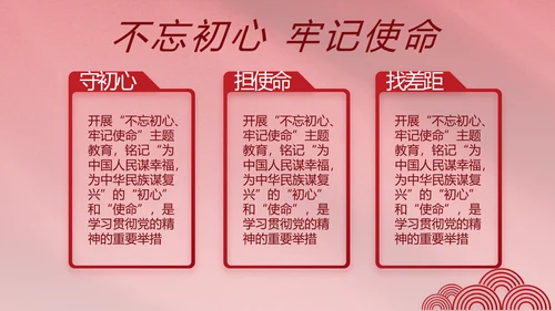 红色简约党政党支部年年终总结PPT党课