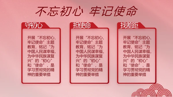 红色简约党政党支部年年终总结PPT党课