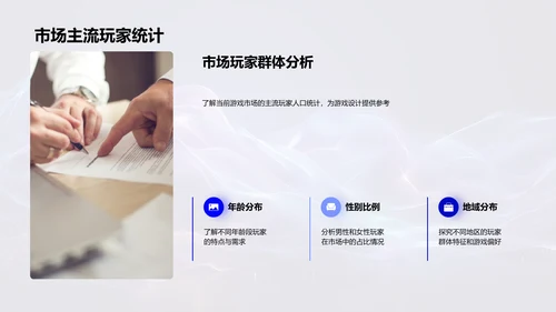 玩家行为深度解析PPT模板