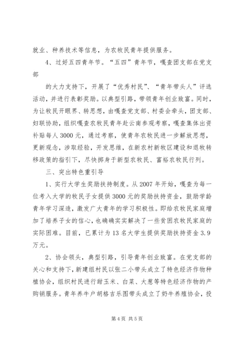 团支部工作汇报 (5).docx