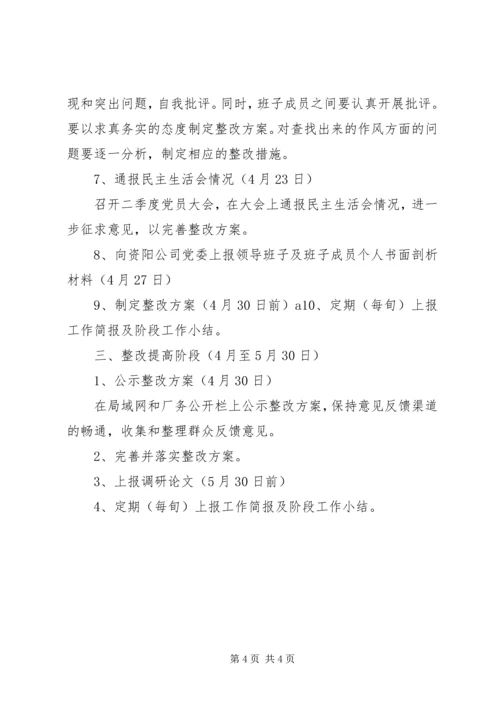 干部作风集中整顿建设活动计划.docx