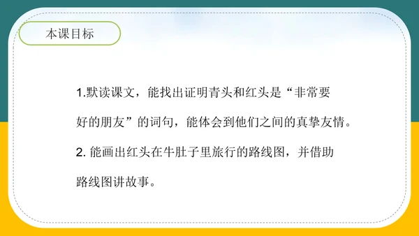 小学语文《在牛肚子里旅行》教育教学PPT课件