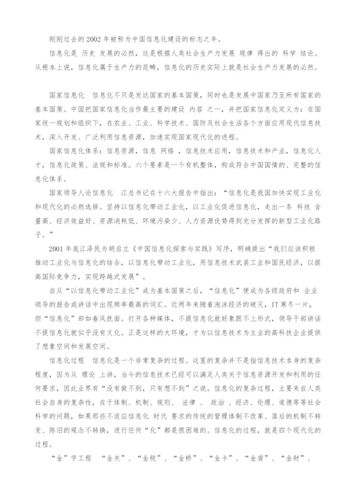 水利信息化概论(2)-信息化在中国.docx