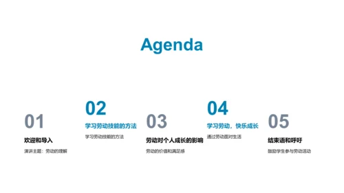 劳动技能的学习和应用