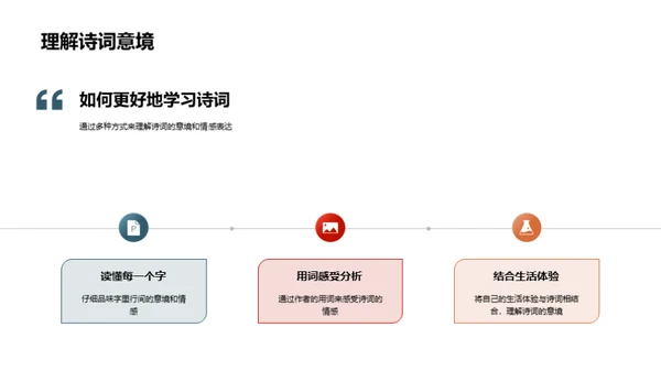 诗词鉴赏与创作