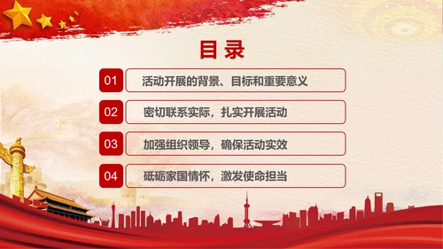 党委知识分子弘扬爱国奋斗精神活动PPT