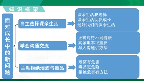 统编版道德与法治5年级上册第1单元面对成长中的新问题复习课件