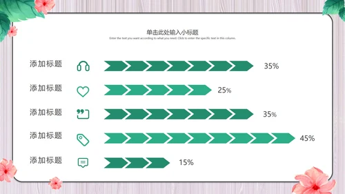 粉色清新蛋糕教育教学PPT模板