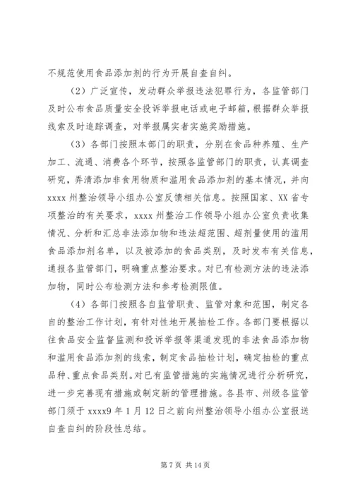 食品整治工作实施方案.docx
