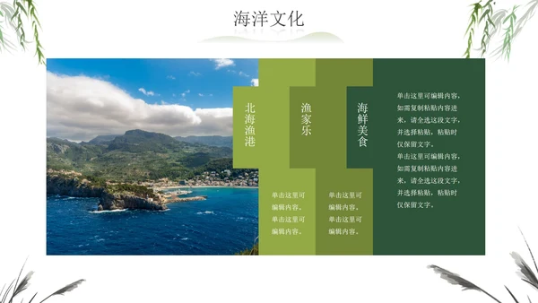 实景中国广西城市旅游科普攻略PPT模板