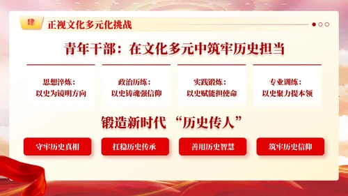 红色党政风传承七七事变基因ppt模板