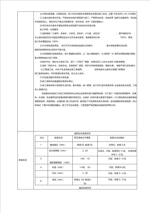 304圆管涵技术交底卡片