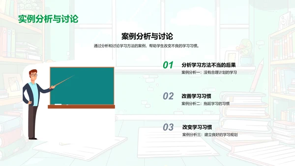 学习方法与习惯指导PPT模板