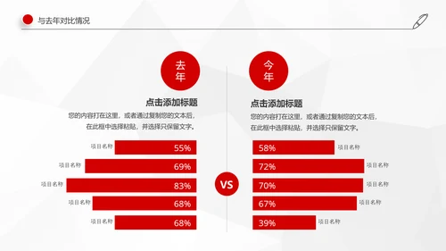 红色简约2019年工作总结计划述职报告PPT