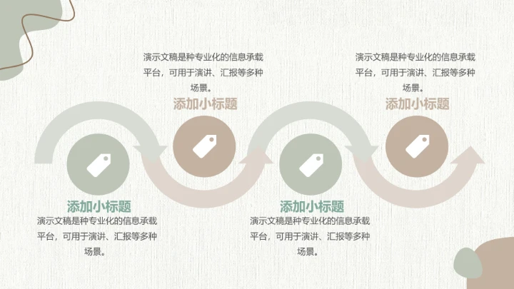 莫兰迪工作总结汇报PPT模板