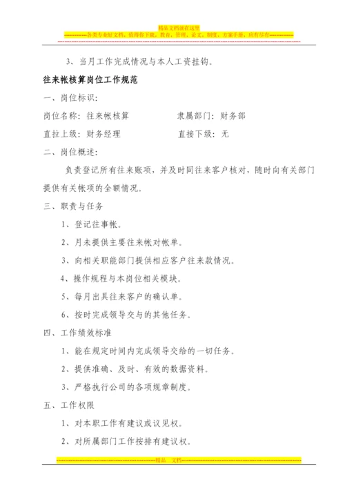财务部岗位管理制度1号.docx