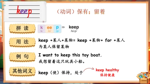 Unit 5 Old toys 单词导学课件(共19张PPT)