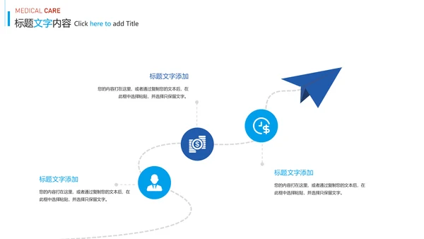 蓝色时尚医疗报告医学研究工作总结PPT模板