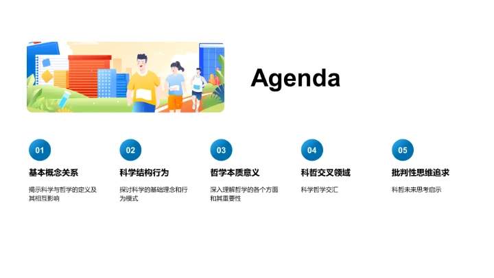 科学哲学教学PPT模板