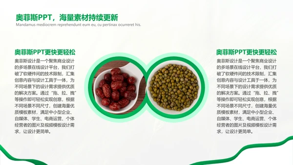 绿色简约风农学专业科研总结