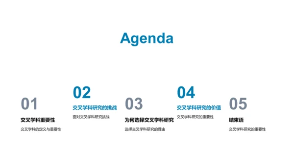 交叉学科开题答辩PPT模板