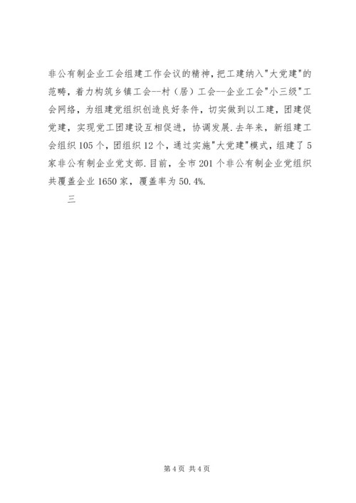 完善抓非公有制经济组织党建工作的领导机制 (2).docx