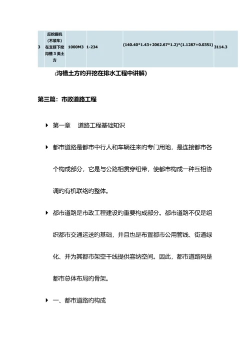 2023年江苏市政造价员培训笔记上.docx