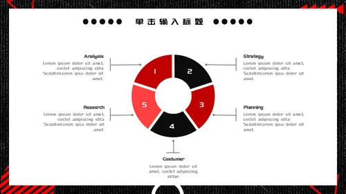 潮流工作汇报通用PPT模板